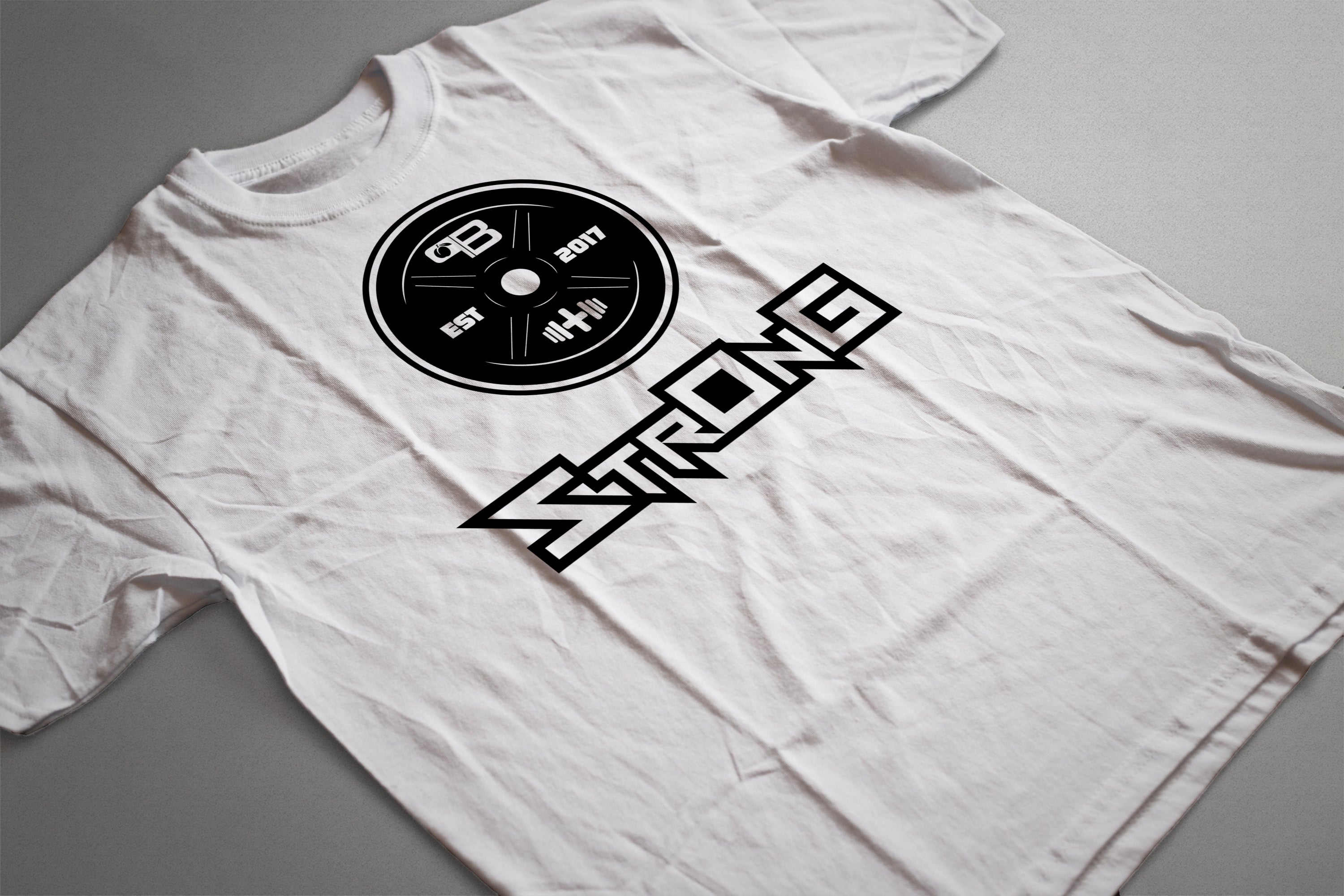 StrOng Barbell Shirt - Peachy Brass