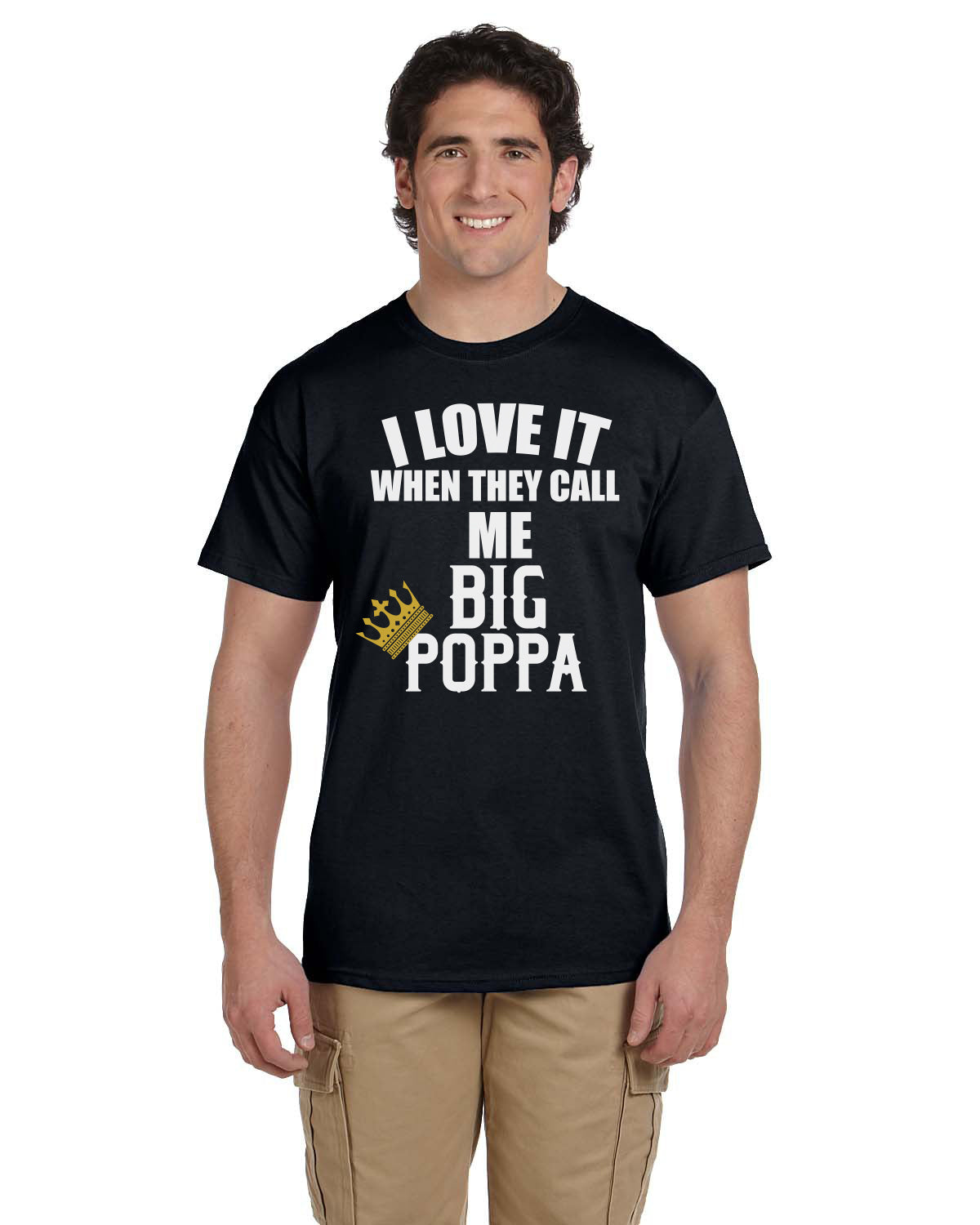 Big Poppa Shirt - Peachy Brass