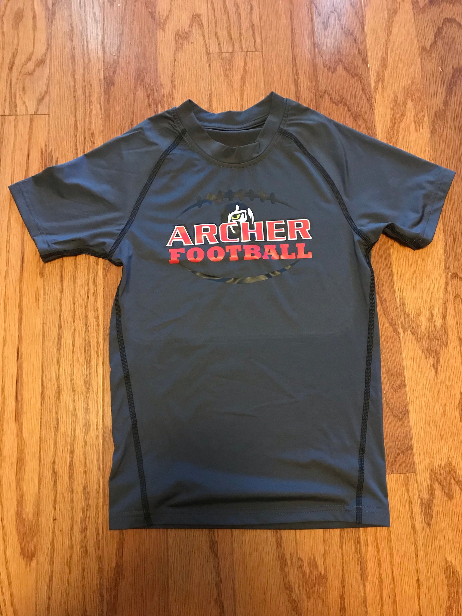 Archer Tigers Compression Shirt - Peachy Brass