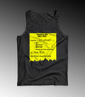 Father’s Day Hall Pass Muscle Tank Shirt - Peachy Brass