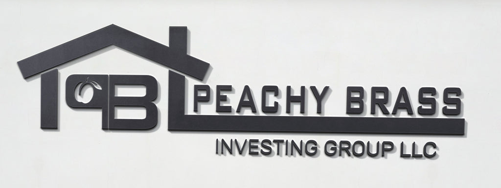 Custom Logo Design - Peachy Brass