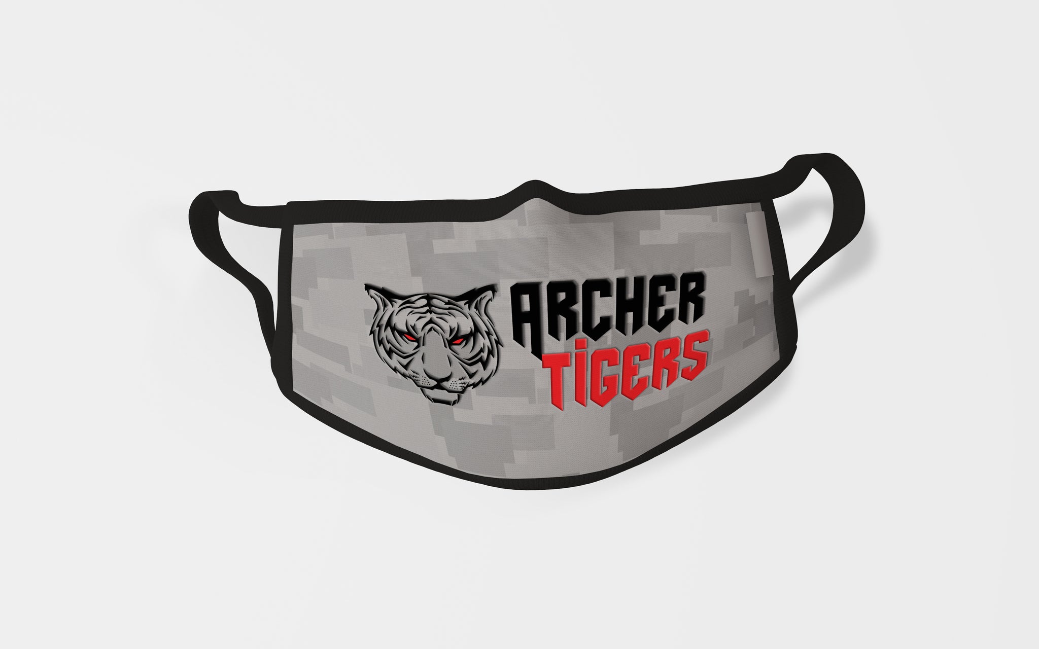 Archer Tigers Face Mask - Peachy Brass