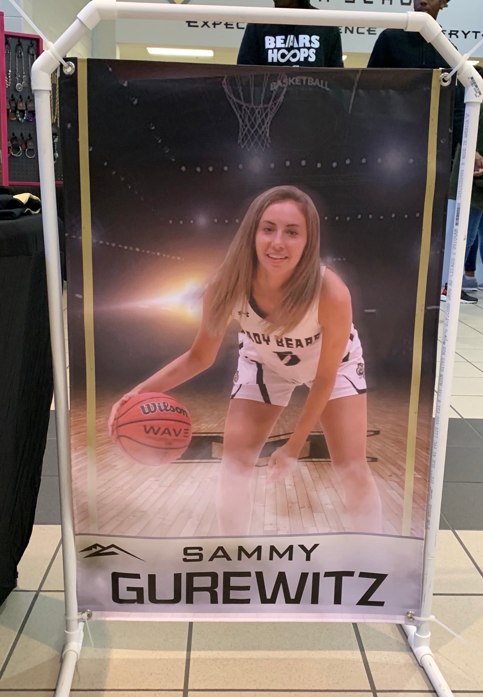 Player Banners (Reusable/Keepsake) - Peachy Brass