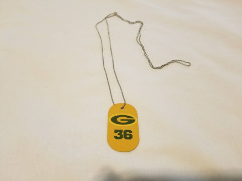 Grayson Dog Tags - Peachy Brass