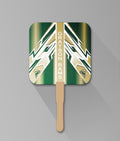 Grayson Rams Hand Fans - Peachy Brass