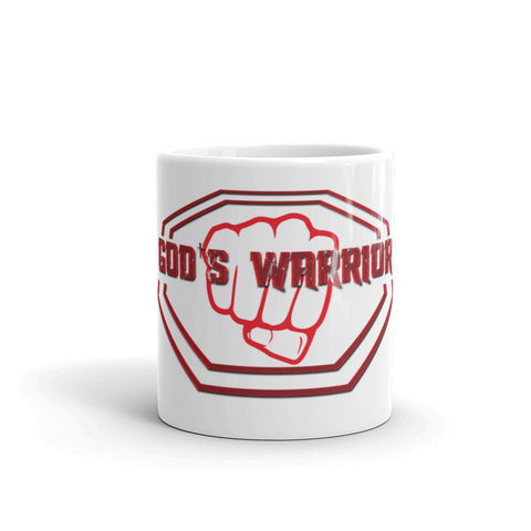 God's Warrior Coffee/Tea Mug - Peachy Brass