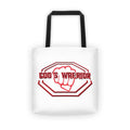 God's Warrior Tote bag - Peachy Brass
