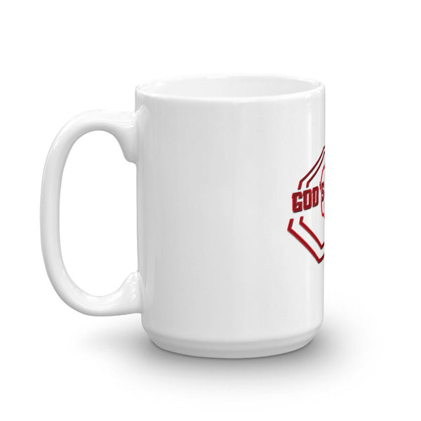 God's Warrior Coffee/Tea Mug - Peachy Brass
