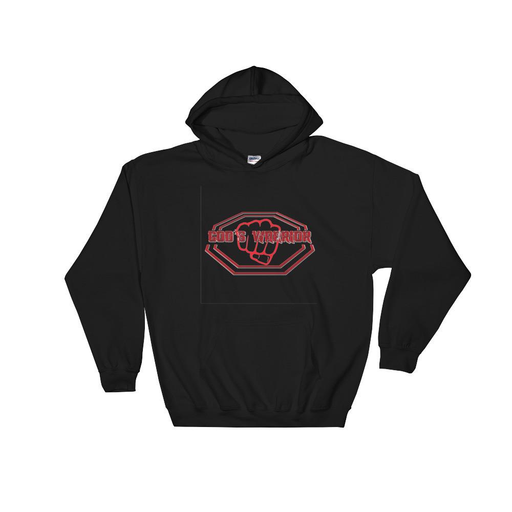 God's Warrior Hooded Sweatshirt - Peachy Brass