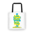 LSP Spray Paint Tote bag - Peachy Brass