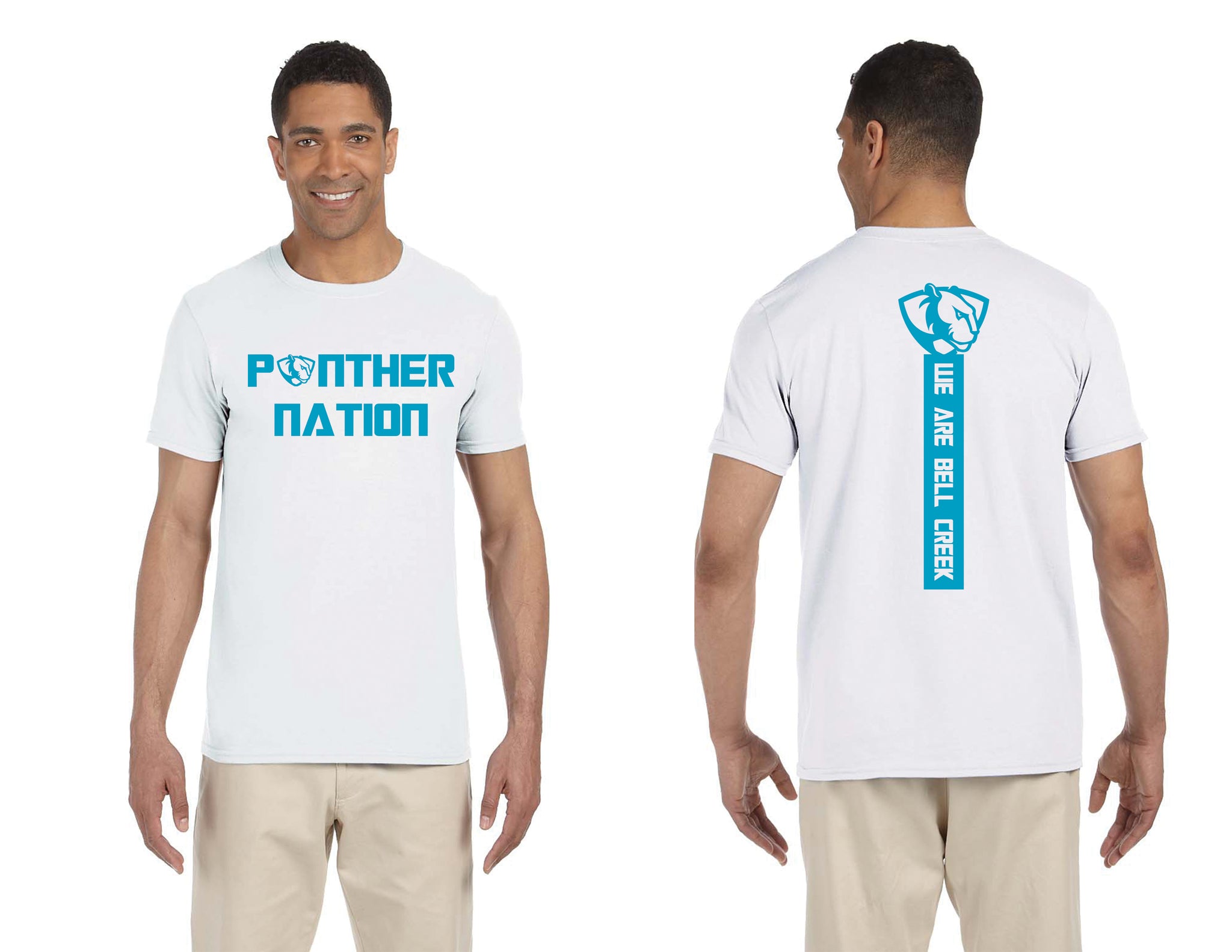 Panther Nation Bell Creek Shirt (Short Sleeve) - Peachy Brass