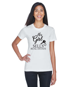 This Girl Sells Real Estate Shirt - Peachy Brass